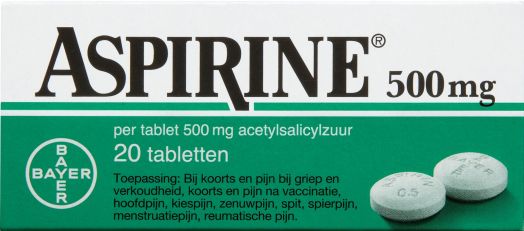 L'aspirine est un antiinflammatoire non stéroidien