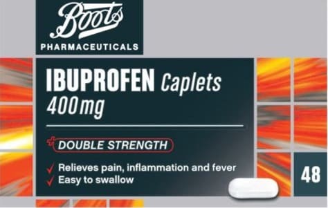 ibuprofène, Laboratoire Boots